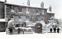 The Box Office at 6 Westgate Street Christmas 1906 or New Year 1907. Photo by W Watson, from the Sue Rawles collection