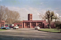 The Fornham Road fire station in 1986. Picture from Facebook 'Old Bury St Edmunds'.