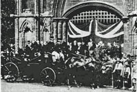 Royal Party receive welcome address from Mayor and Corporation, 23rd May, 1912