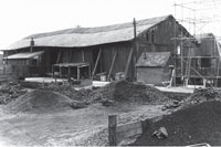 Old dilapidated goods shed 1952. Pic British Railways, courtesy D Middleton