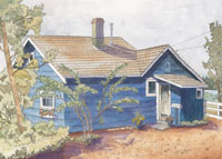 Willow Cottage by one of Andrews' students