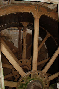 Pakenham mill waterwheel. Author's picture