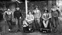 Australians at Ampton, early 1918. Picture by Walton Burrell.