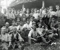 Burrell's first pictures of soldiers on active service. in 1914.