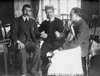 Belgian refugees at Plumpton House Whepstead.