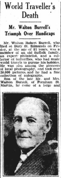 BFP article on WRB's funeral BFP December 1st, 1944