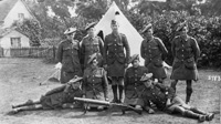 Gordon Highlanders 7th August 1918. Picture by Walton Burrell.