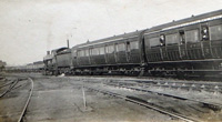Harwich to York train passing Bury 1911
