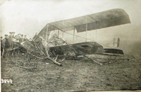Aircraft crash at Ingham February 1917.