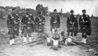 Lovat Scouts pipes and drums. Picture from SRO.