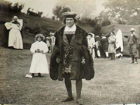 Robert Burrell as Sir Thomas Kytson. Picture by W R Burrell