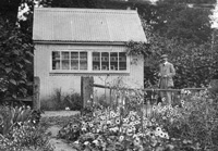 WRB's workshop and darkroom.