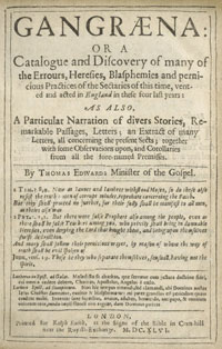 Thomas Edward's 'Gangraena'