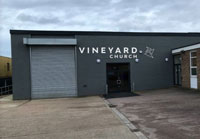 Vineyard Church premises at Northern Way, Bury St Edmunds