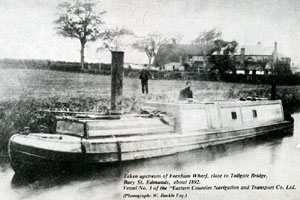 Photo from W Buckle, in 'Lord Bristol's Amazing Steam Venture' by D E Weston.